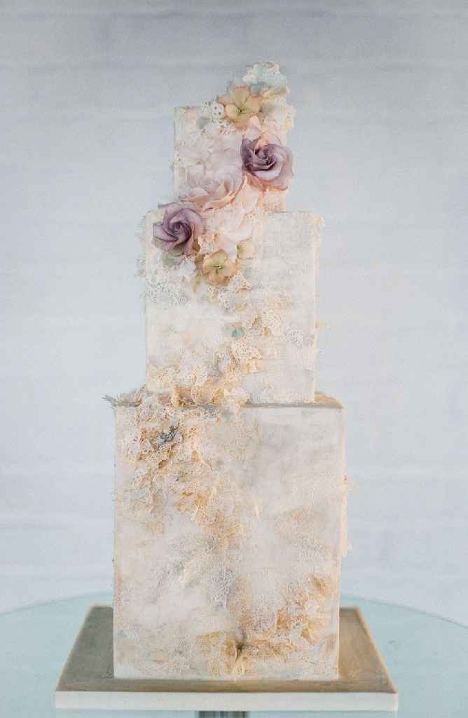 Wedding cake carré - 3