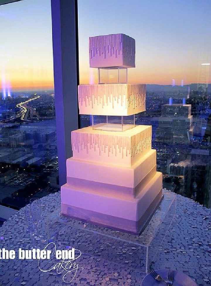 Wedding cake carré - 6