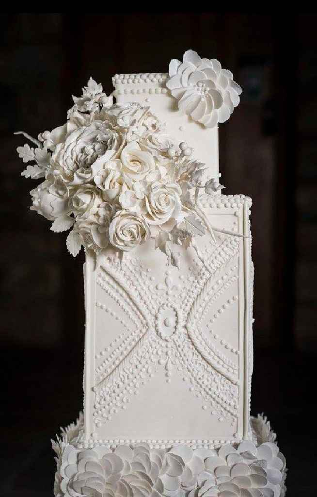 Wedding cake carré - 9