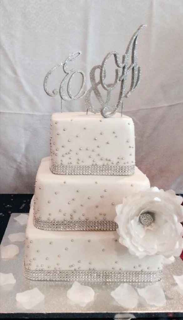 Wedding cake carré - 12