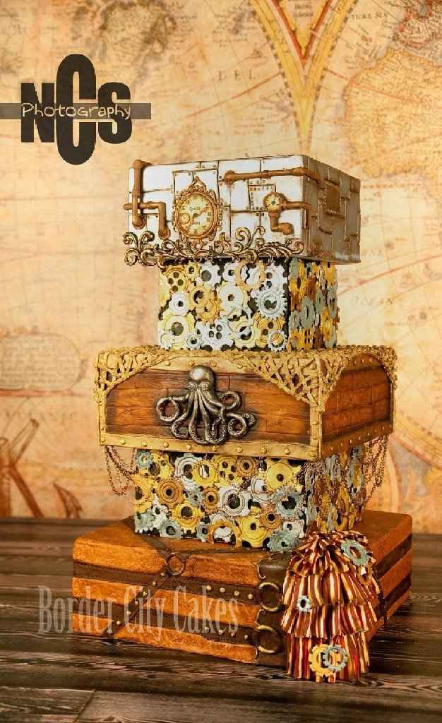 Wedding cake carré - 15