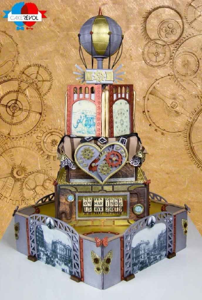 Wedding cake carré - 17