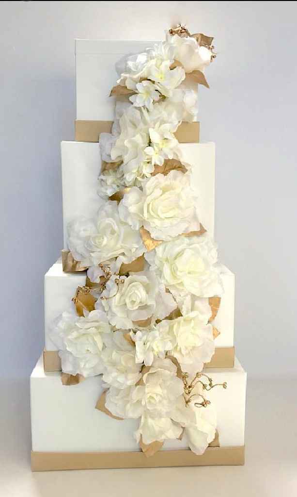 Wedding cake carré - 20