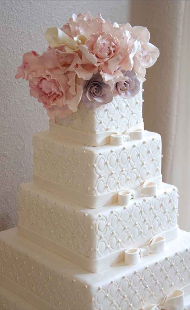 Wedding cake carré - 21