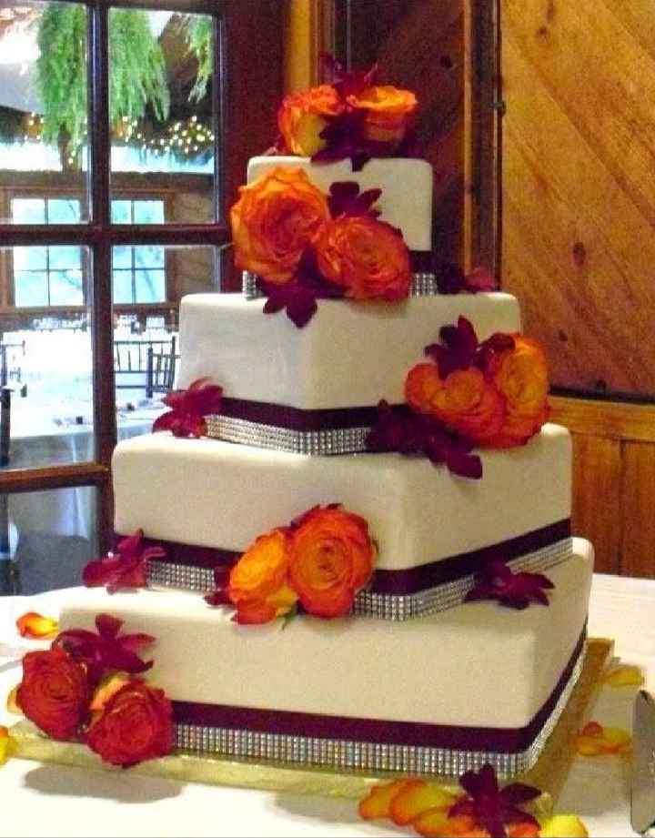 Wedding cake carré - 22