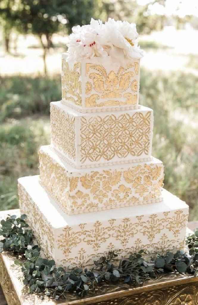 Wedding cake carré - 26