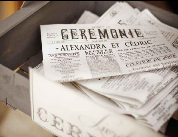 Coin lecture / gazette des mariés - 2