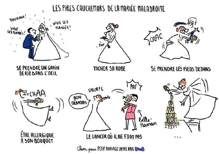 Mariée maladroite - 1