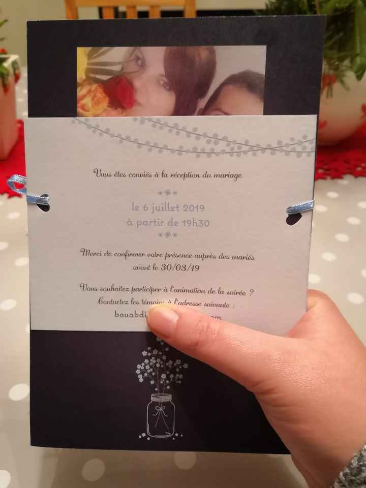 Faire part de mariage, je suis perdue!!! - 2