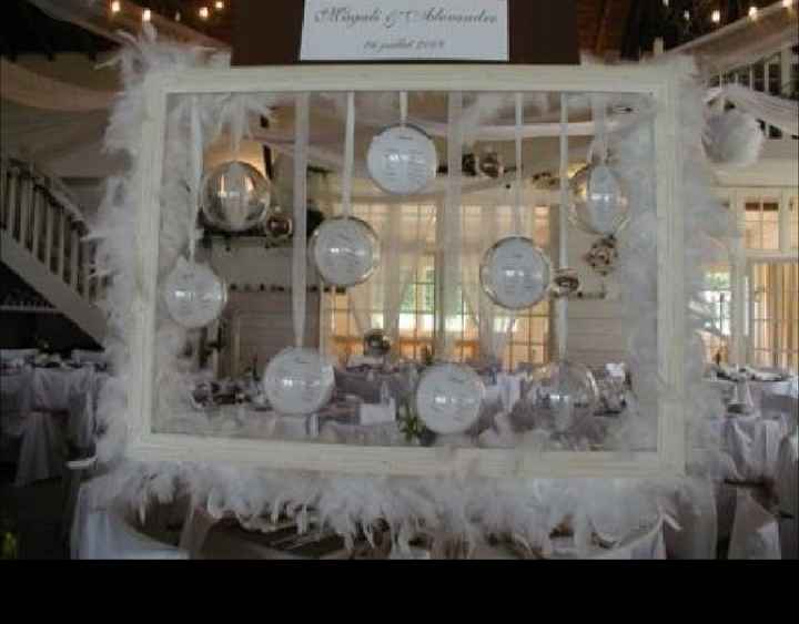 Plan de table bulle / terrarium - 2