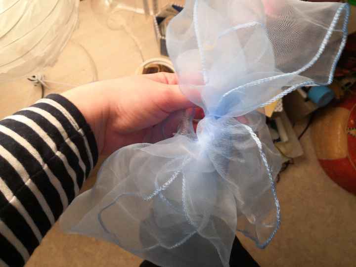 Serviettes et nœuds de chaises - 3