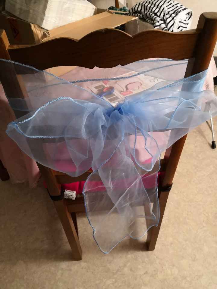 Serviettes et nœuds de chaises - 6