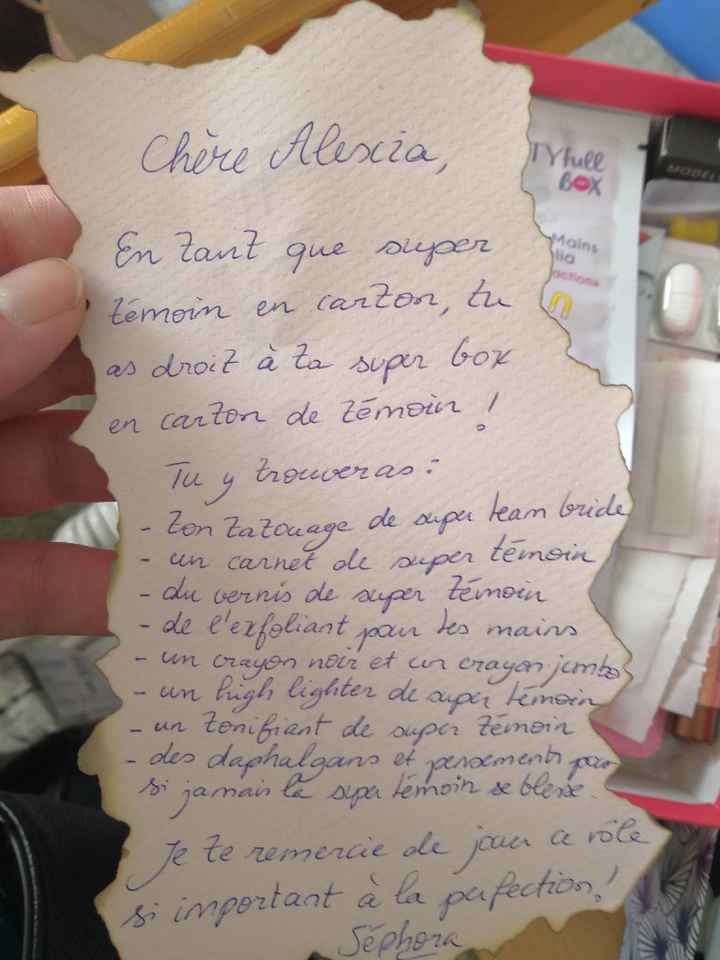 Pochette cadeau témoin et dh - 2