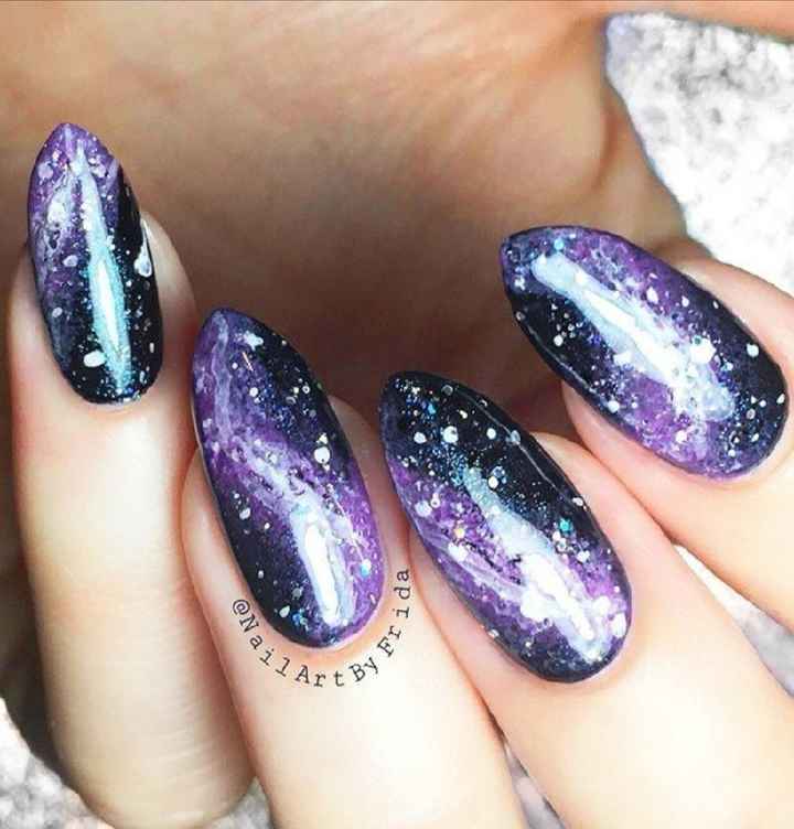 Inspi nail art étoilé - 3