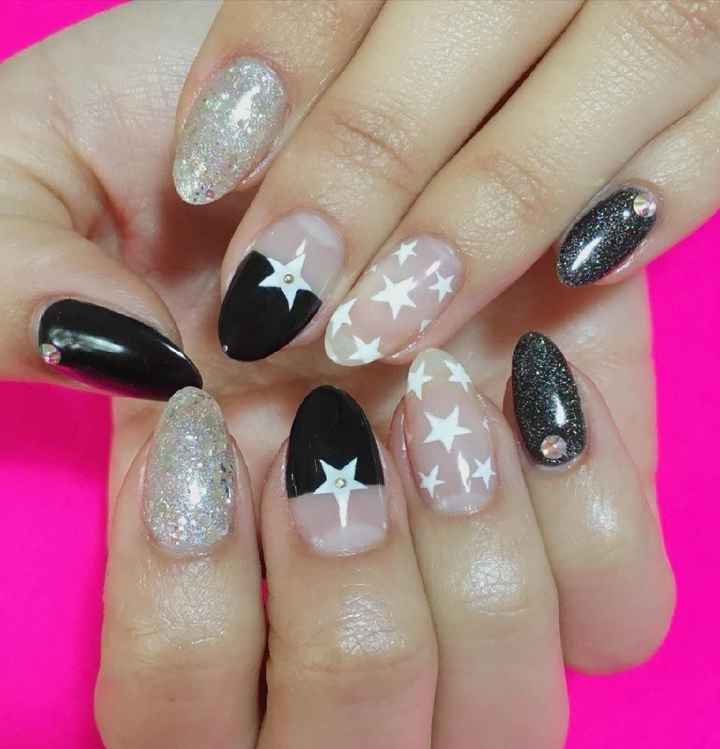 Inspi nail art étoilé - 4