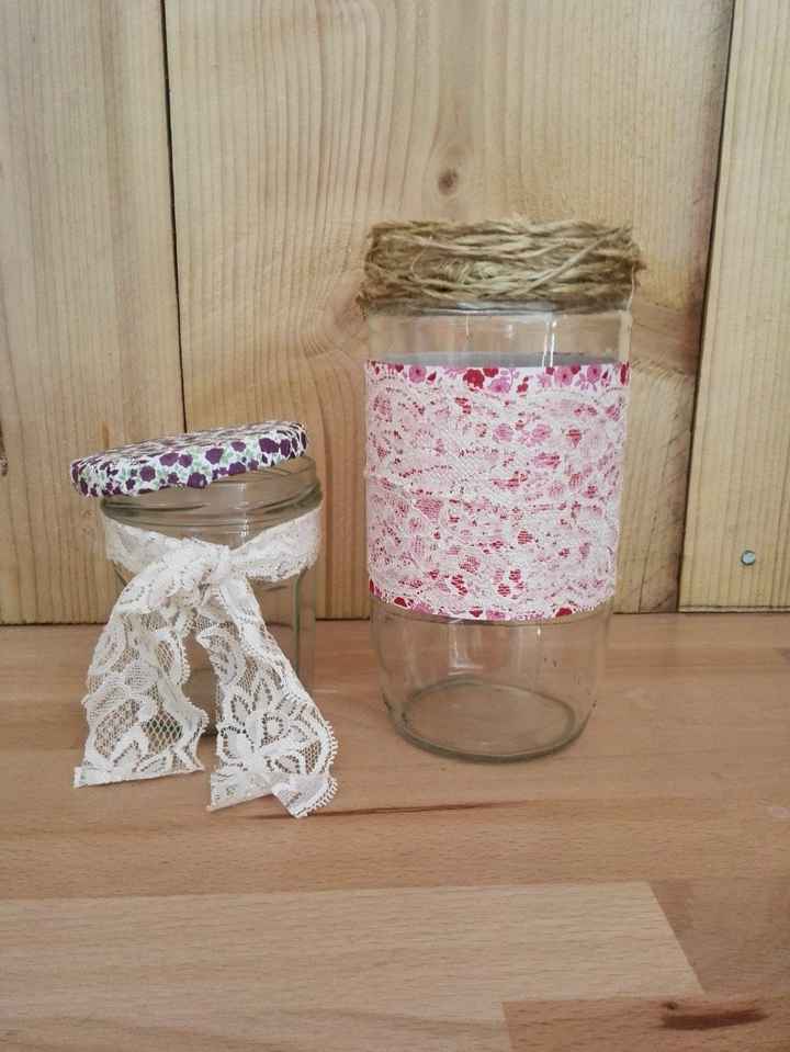 bocaux de candy bar