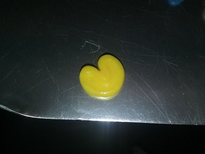 coeur de palmier (fait en pâte fimo)