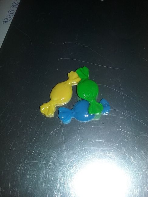 bonbon (fait en pâte fimo)