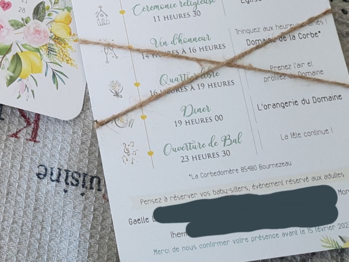 Mes faire-part sont arrivés ! 🥰💃🍋 3