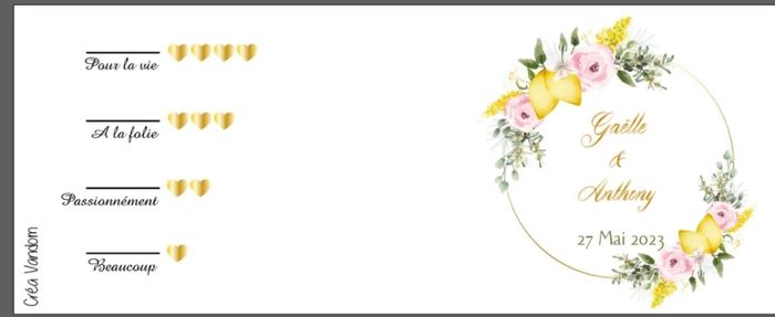 Mes menus et étiquettes ! 4