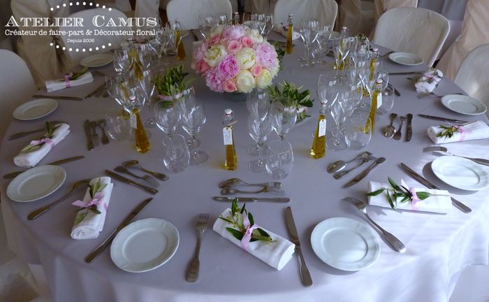 Menu et cadeaux aux invités 11