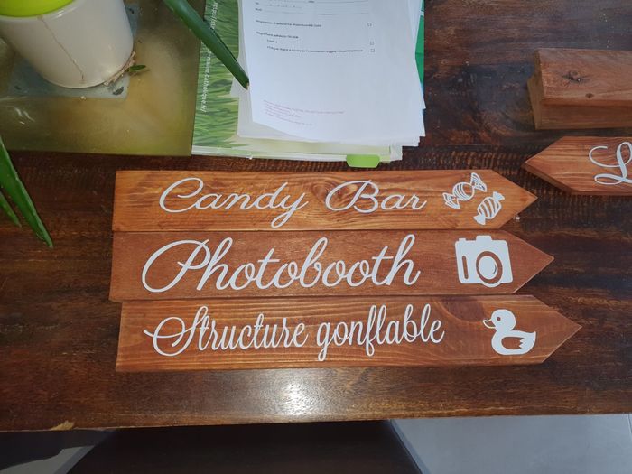 Mon panneau directionnel diy 4