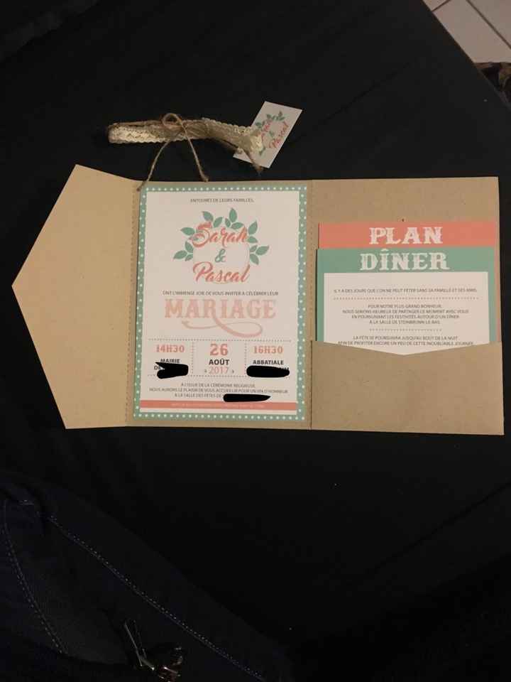 Faire-parts finis!! - 3