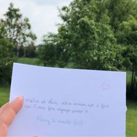 Love note à récupérer - 1