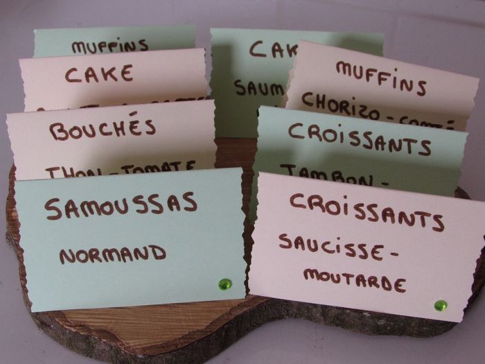 Mes étiquettes apéritives