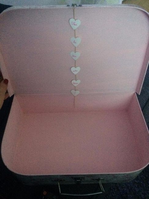 Valise témoin en cours de conception