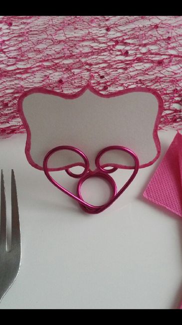 Nom de table et menu - 2