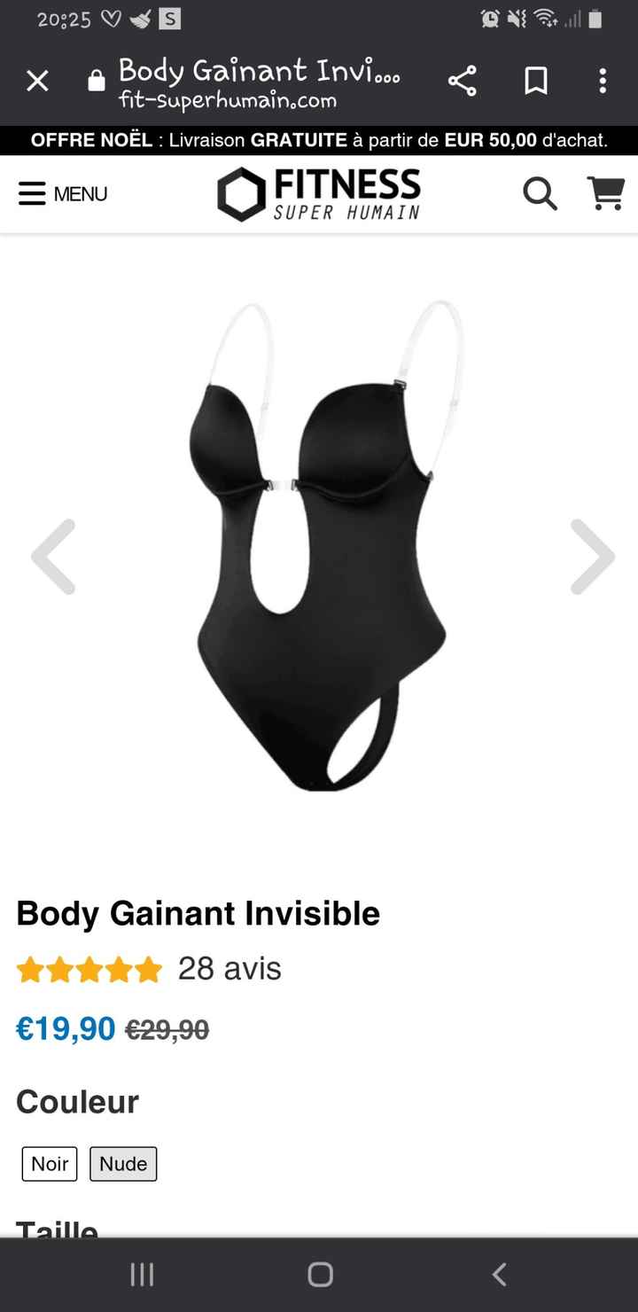 help Quel sous vêtement pour robe bustier - 1