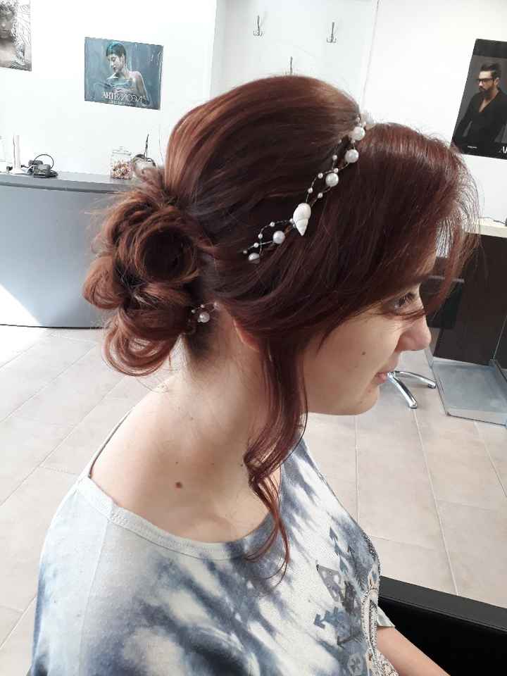 Essai coiffure de mariée - 4