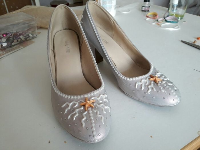 Diy je commence la custo de mes chaussures - 1