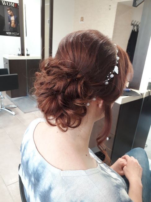 Essai coiffure de mariée - 3