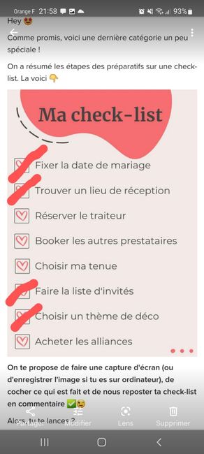 BONUS : Une check-list à cocher ✅ - 1