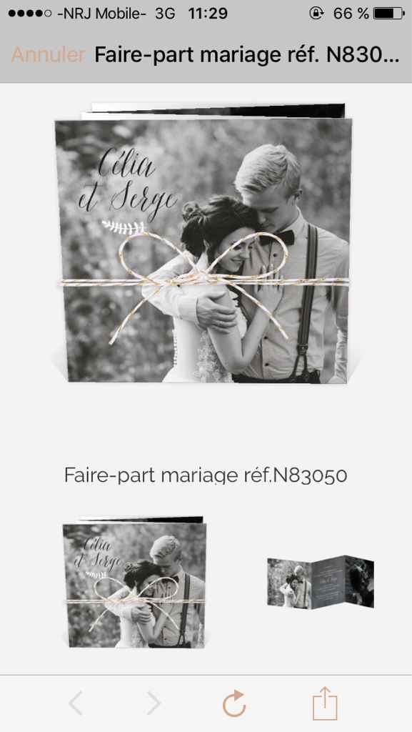 Gros coup de cœur faire-part - 1