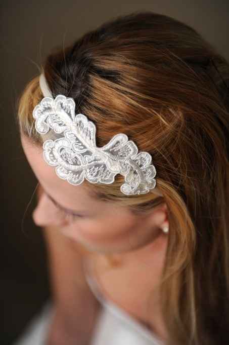 Serre-tête en dentelle