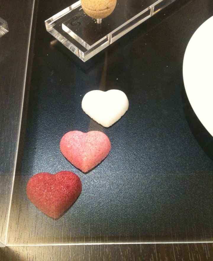 Sucres coeurs pour le café