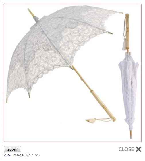 Ombrelle sur le site Atelier Elégance