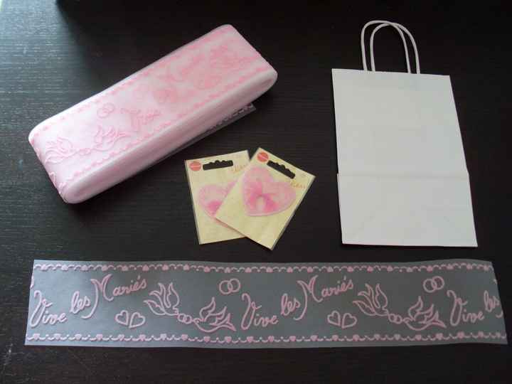 Petits sacs: matériel