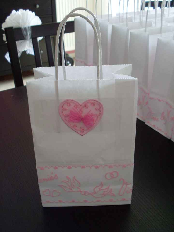 Petits sacs pour invités