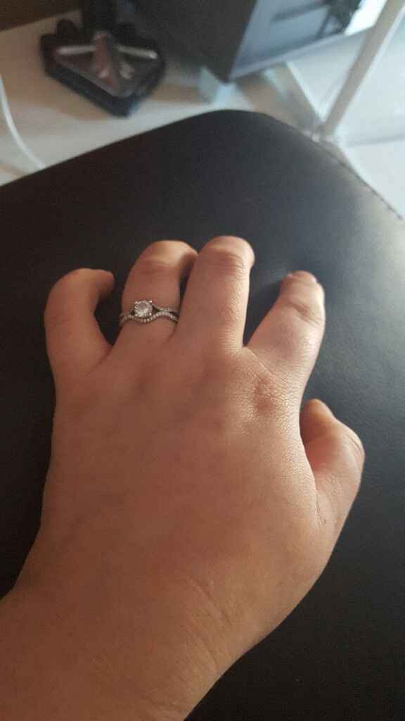 Et vous à quoi ressemble votre bague de fillancailles ? - 1