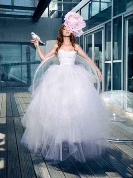 Robe tulle Max Chaoul