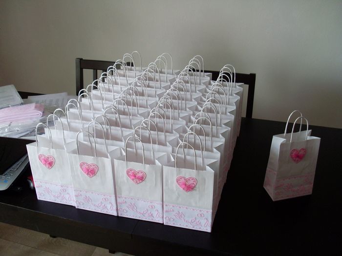 Petits sacs pour invités