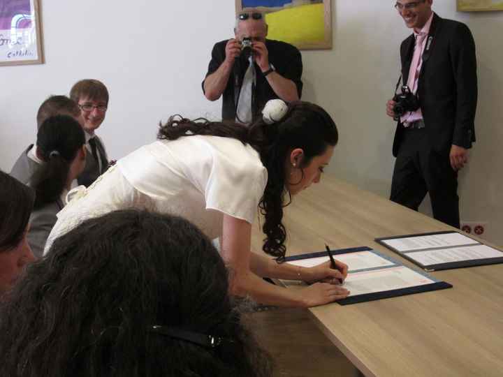 Une signature pour la vie  - 1