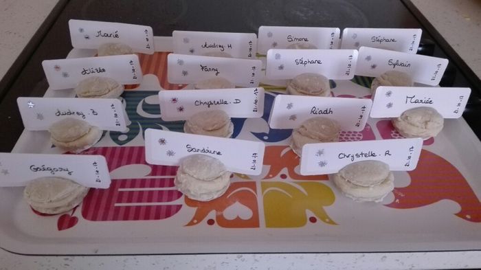 Mes 15 premiers macarons en pâte à sel - 1