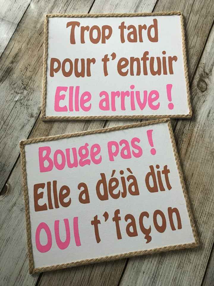 Panneaux cortège 👦🏻 - 1