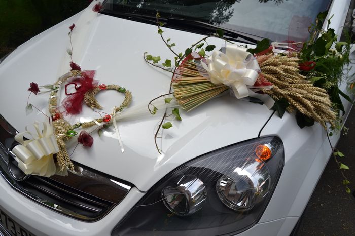 voiture thème champêtre