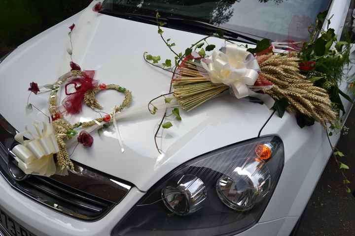voiture thème champêtre